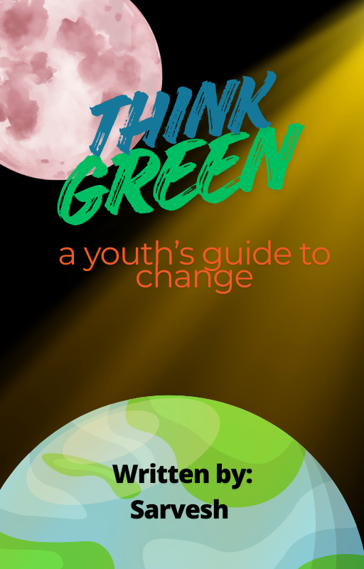 Think Green book cover — Book One in the GREEN FUTURE Trilogy